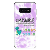Personalisierte Omasaurus, Mamasaurus Handyhülle bedruckt 22MAY-LN12