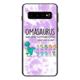Personalisierte Omasaurus, Mamasaurus Handyhülle bedruckt 22MAY-LN12