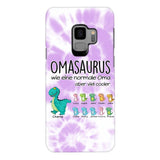 Personalisierte Omasaurus, Mamasaurus Handyhülle bedruckt 22MAY-LN12