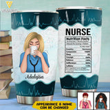 Personalized Nurse Germany Tumbler Printed 22MAY-LN12