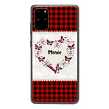Coque de téléphone Mamie Enfant personnalisée imprimée 22MAY-HC12