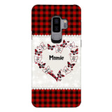 Coque de téléphone Mamie Enfant personnalisée imprimée 22MAY-HC12
