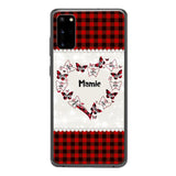 Coque de téléphone Mamie Enfant personnalisée imprimée 22MAY-HC12