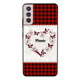 Coque de téléphone Mamie Enfant personnalisée imprimée 22MAY-HC12
