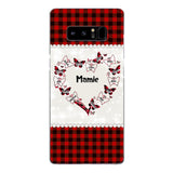 Coque de téléphone Mamie Enfant personnalisée imprimée 22MAY-HC12