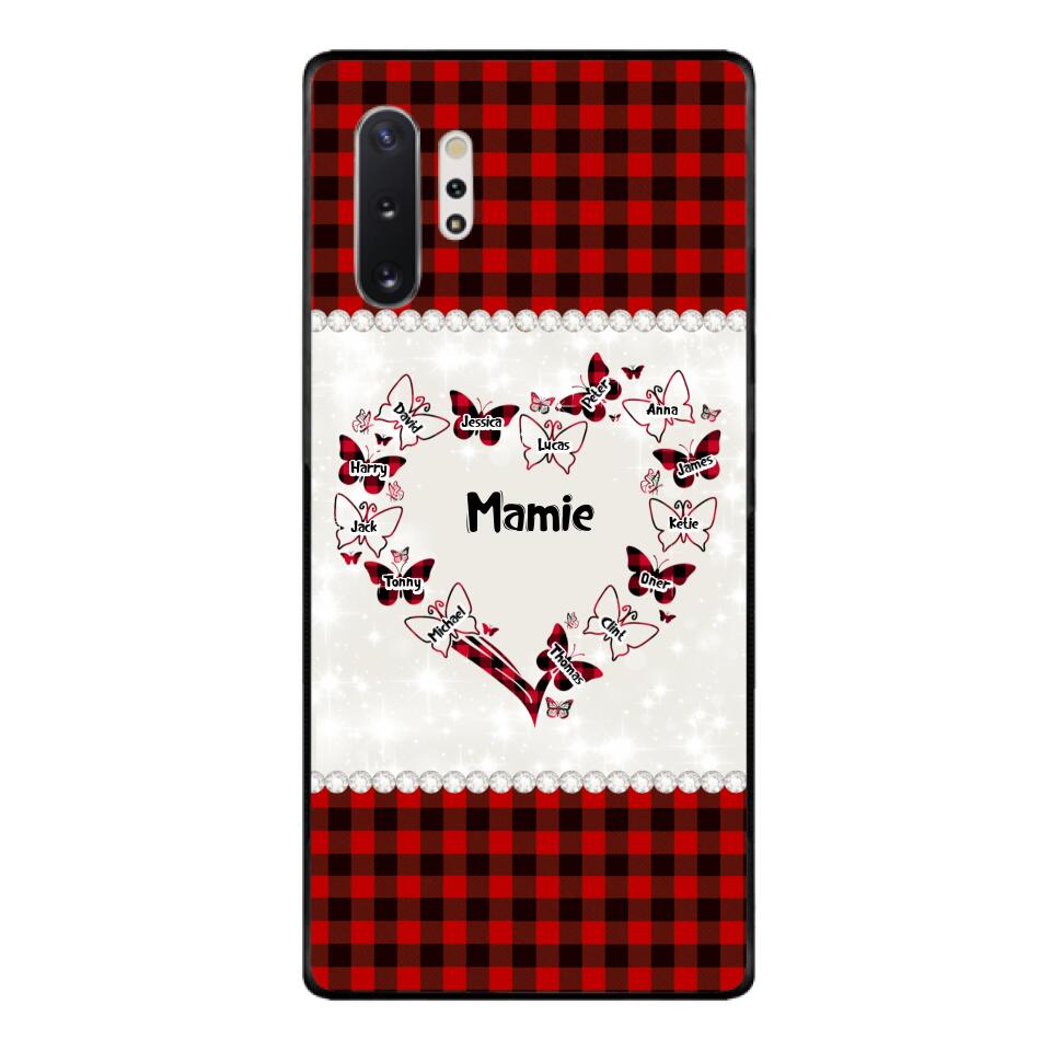 Coque de téléphone Mamie Enfant personnalisée imprimée 22MAY-HC12