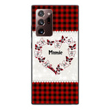 Coque de téléphone Mamie Enfant personnalisée imprimée 22MAY-HC12