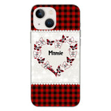 Coque de téléphone Mamie Enfant personnalisée imprimée 22MAY-HC12