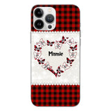 Coque de téléphone Mamie Enfant personnalisée imprimée 22MAY-HC12