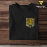 Personalized Australian Soldier Tshirt Printed 22MAY-NN13