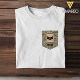 Personalized British Soldier Tshirt Printed 22MAY-NN13