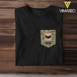 Personalized British Soldier Tshirt Printed 22MAY-NN13