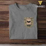 Personalized British Soldier Tshirt Printed 22MAY-NN13