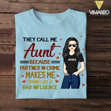 PERSONALIZED THEY CALL ME AUNT TSHIRT NQTN1305