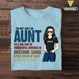 PERSONALIZED I'M NOY JUST AN AUNT  AUNT TSHIRT NQTN1305