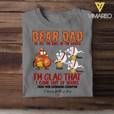 Personalized Father's Day Tshirt Printed 22MAY-DT16