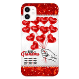 PERSONALIZED BEST GRANDMA EVER KID NAME BALLOONS PHONECASE QTHC1605