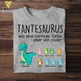 Personalized Tantesaurus Germany Tshirt Printed 22MAY-LN16