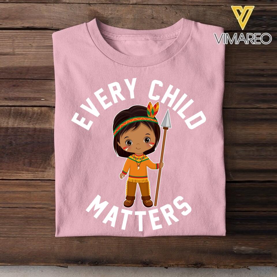 Personalized Every Child Matters Tshirt Printed QTDT1705