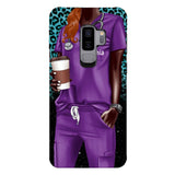 Personalized Nurse Phone Case Printed 22MAY-LN17