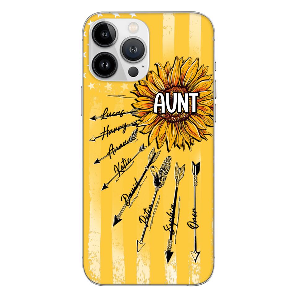 Personalized Aunt Phone Case Printed 22MAY-HQ17