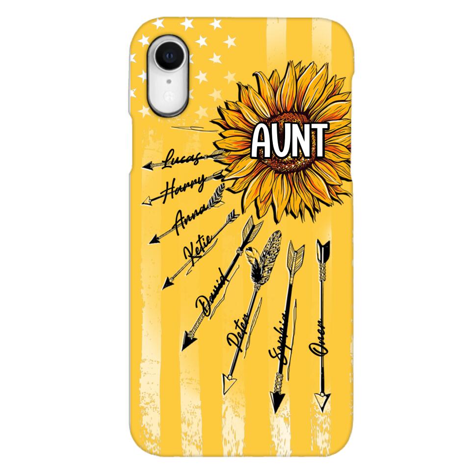 Personalized Aunt Phone Case Printed 22MAY-HQ17