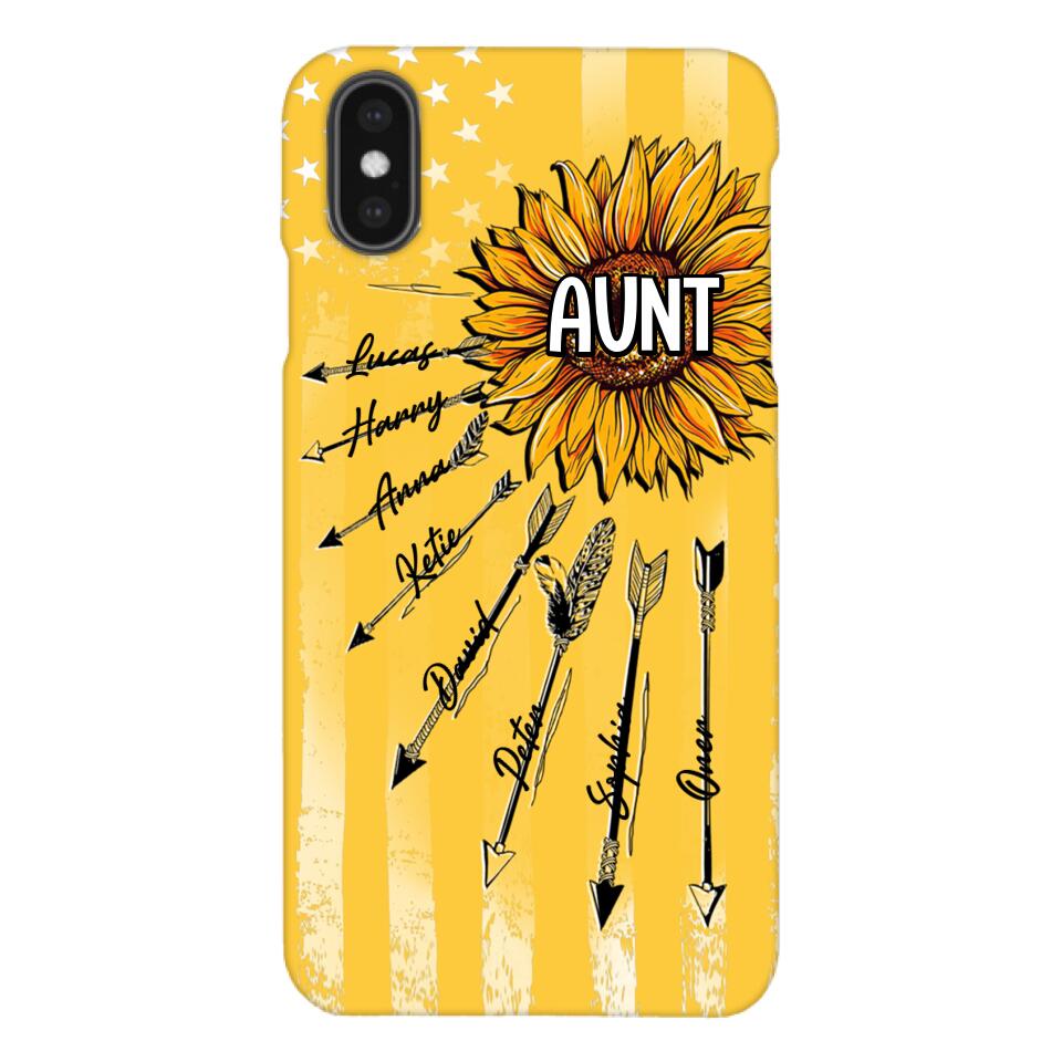 Personalized Aunt Phone Case Printed 22MAY-HQ17