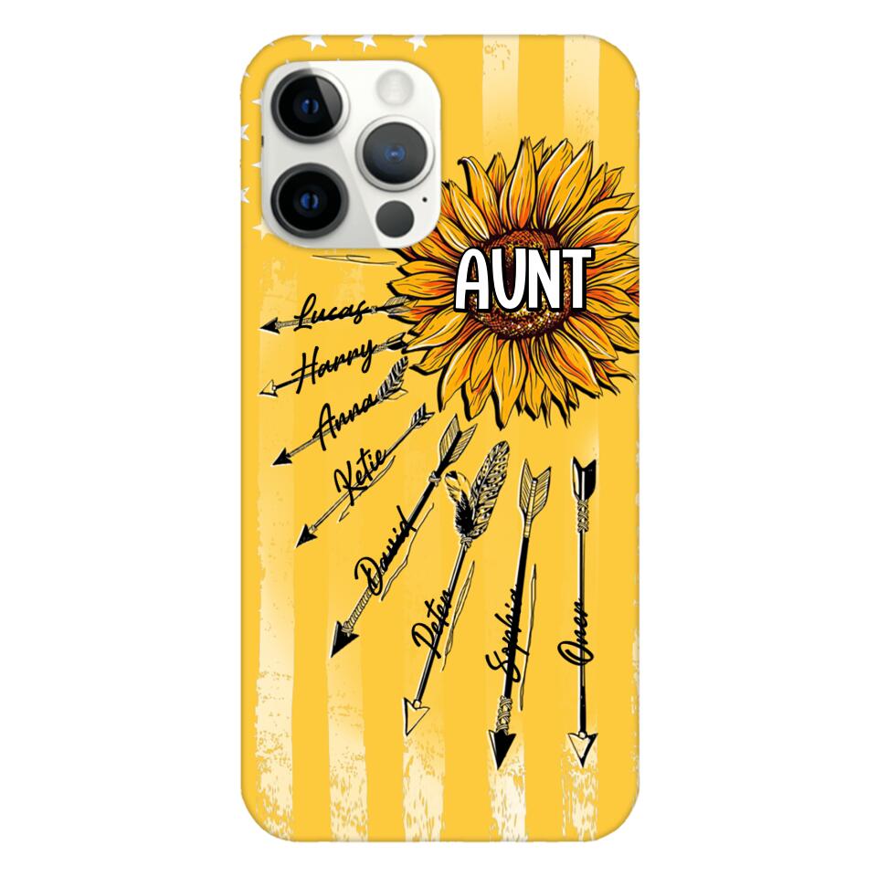 Personalized Aunt Phone Case Printed 22MAY-HQ17