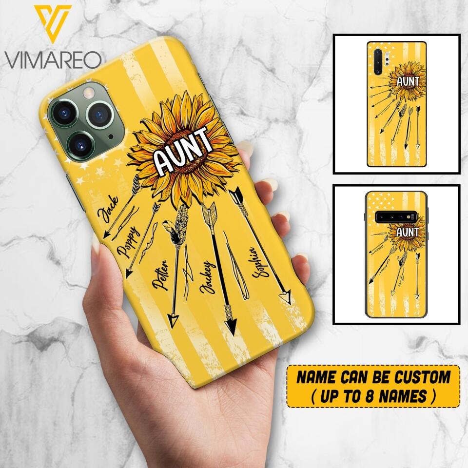 Personalized Aunt Phone Case Printed 22MAY-HQ17