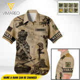 DH U.S Army Hawaii Shirt Printed DT1705