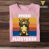 Personalized Pferd Plusterer Tshirt Printed QTTN1805