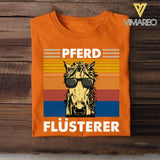 Personalized Pferd Plusterer Tshirt Printed QTTN1805