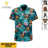 DH Dog Lover Hawaii Shirt Printed HQ1805