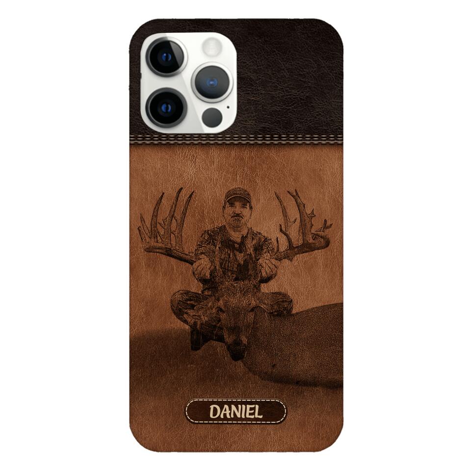 Personalized Deer Hunting Phone Case Printed 22MAY-HC18