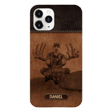 Personalized Deer Hunting Phone Case Printed 22MAY-HC18