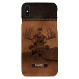 Personalized Deer Hunting Phone Case Printed 22MAY-HC18