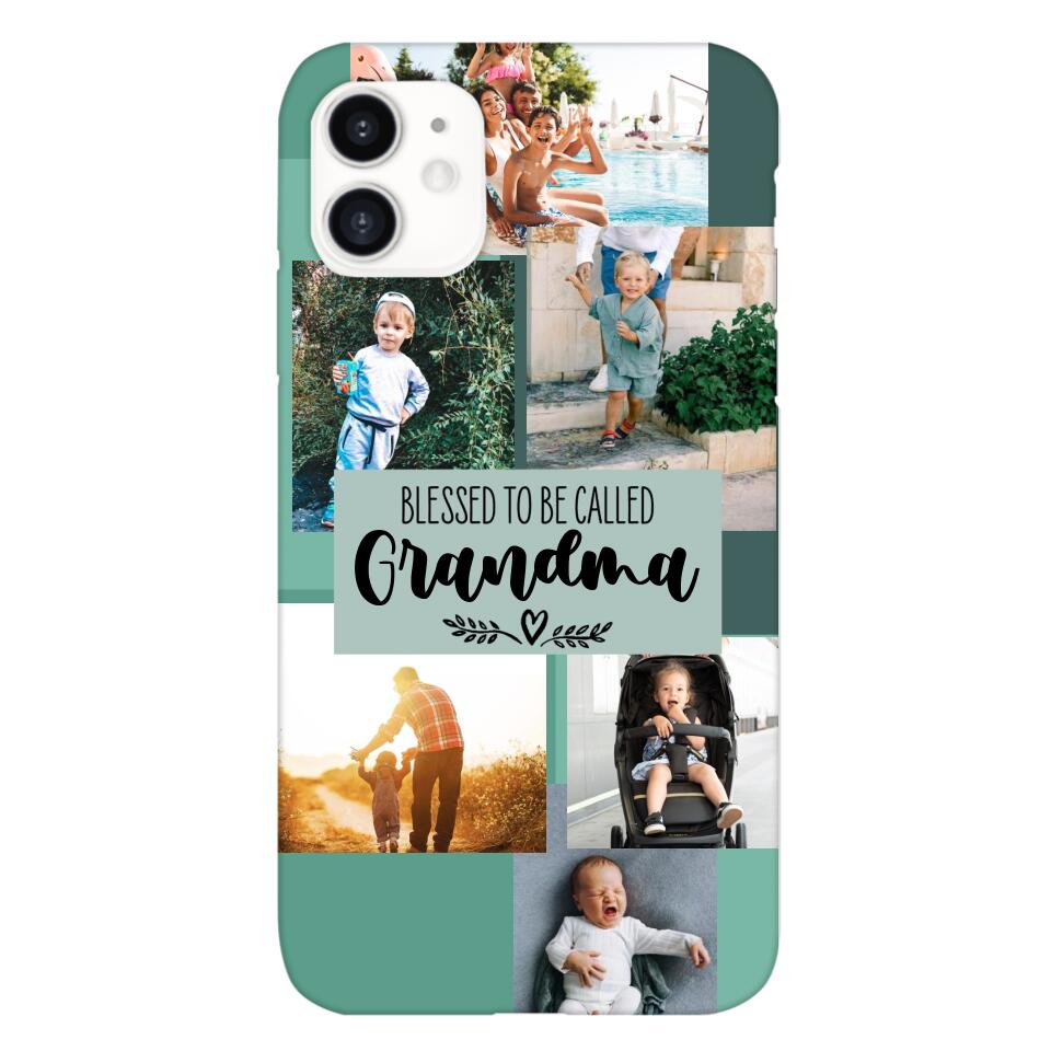 Personalized Blessed To Be Called Grandma Phone Case Printed 22MAY-DT19
