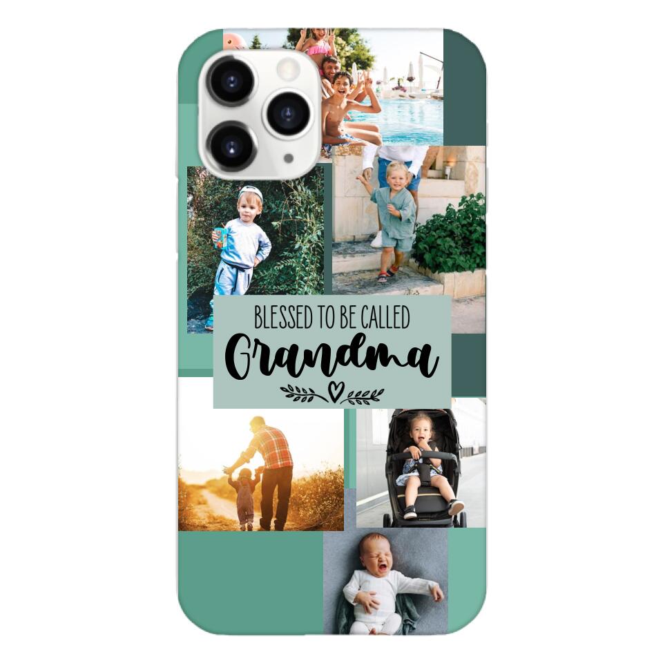 Personalized Blessed To Be Called Grandma Phone Case Printed 22MAY-DT19
