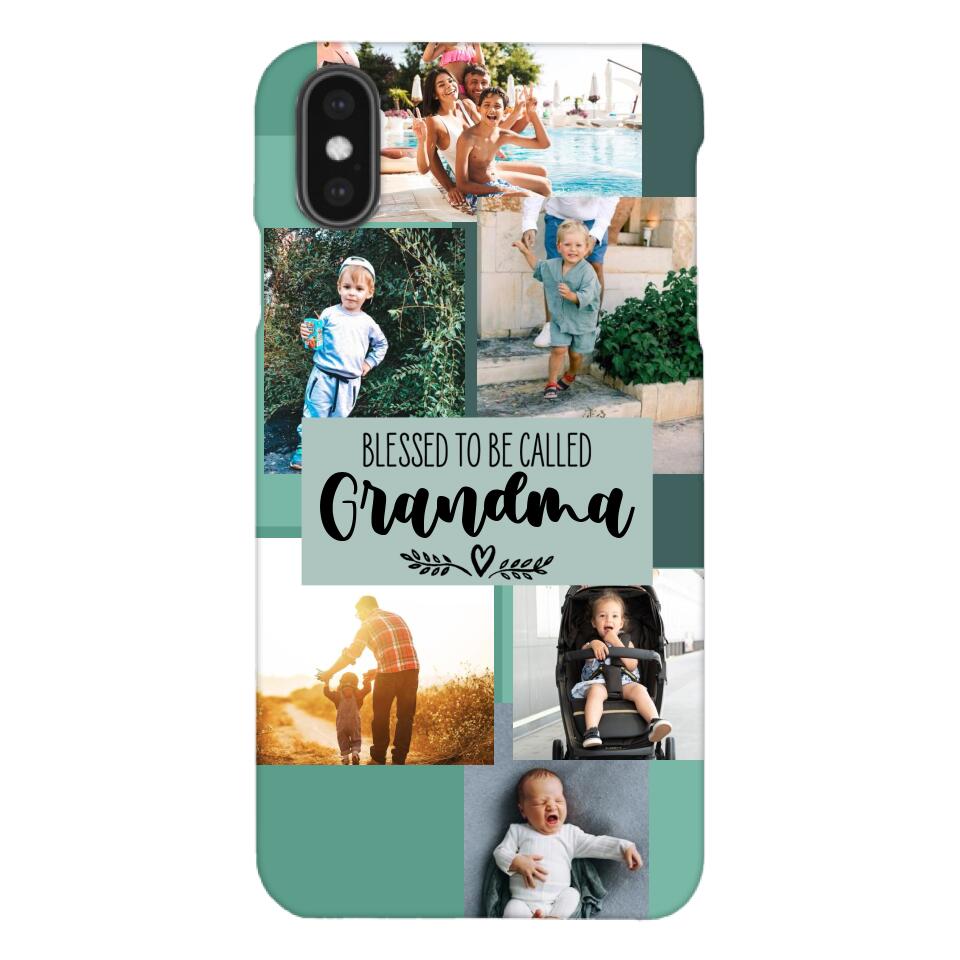 Personalized Blessed To Be Called Grandma Phone Case Printed 22MAY-DT19