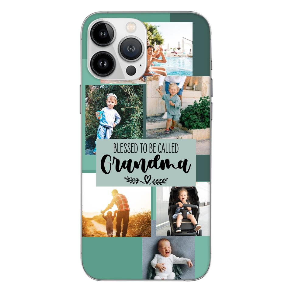 Personalized Blessed To Be Called Grandma Phone Case Printed 22MAY-DT19