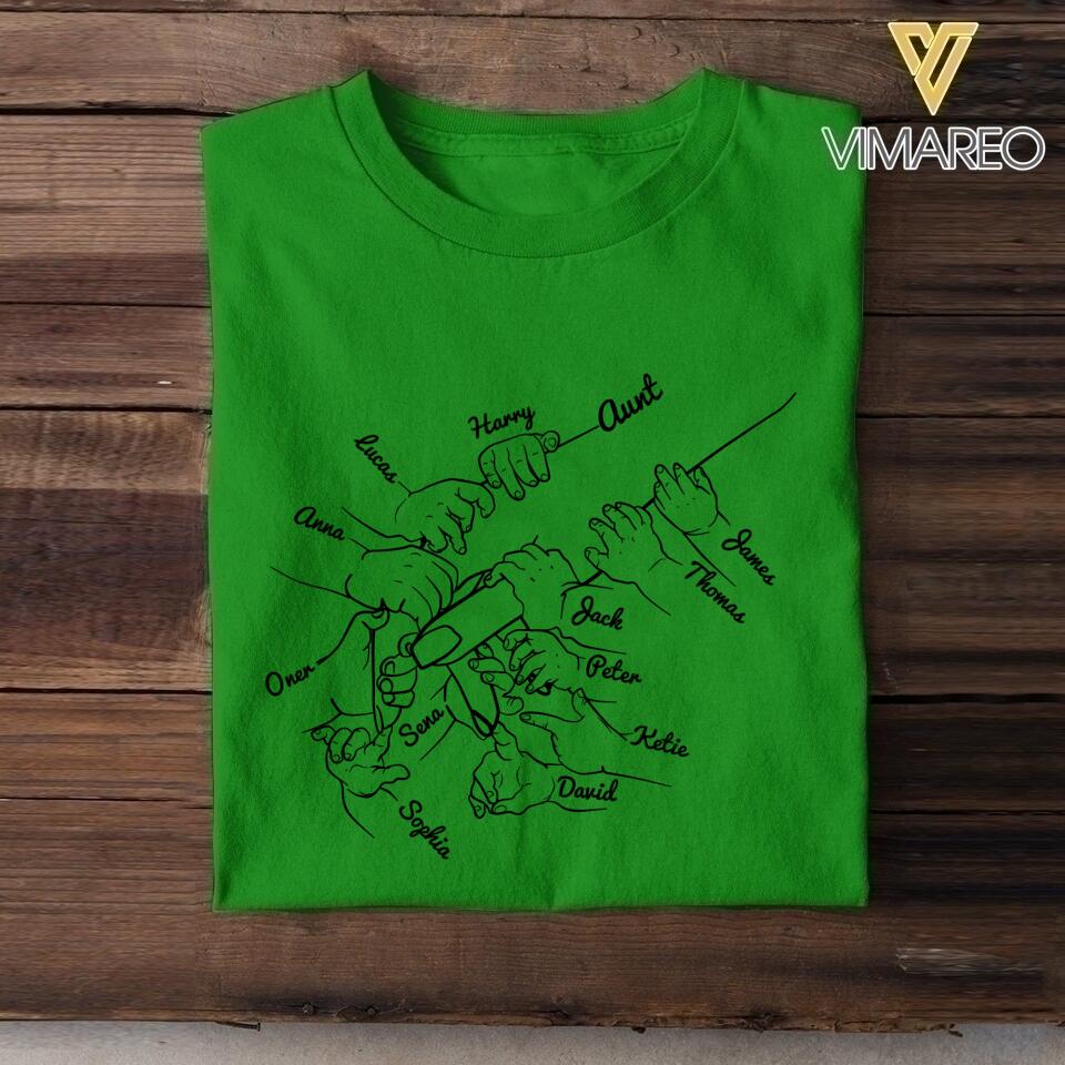Personalized Aunt Kid Tshirt Printed 22MAY-DT19