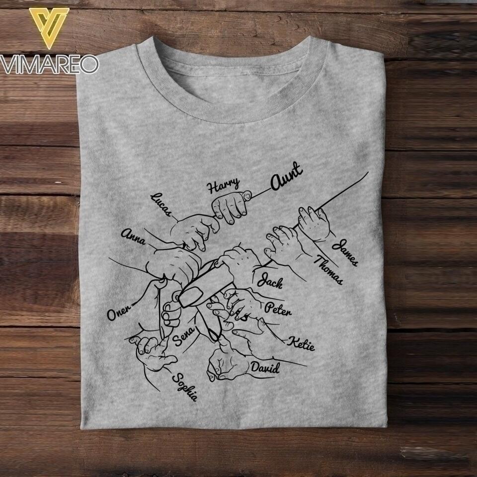 Personalized Aunt Kid Tshirt Printed 22MAY-DT19