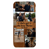 Personalized Horse Lover Phone Case Printed 22MAY-HC19