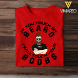 DH Personalized Man Beard Tshirt Printed HQ2005