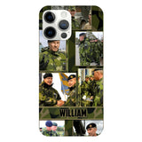 Personalized Swedish Soldier Phone Case Printed 22MAY-HQ19