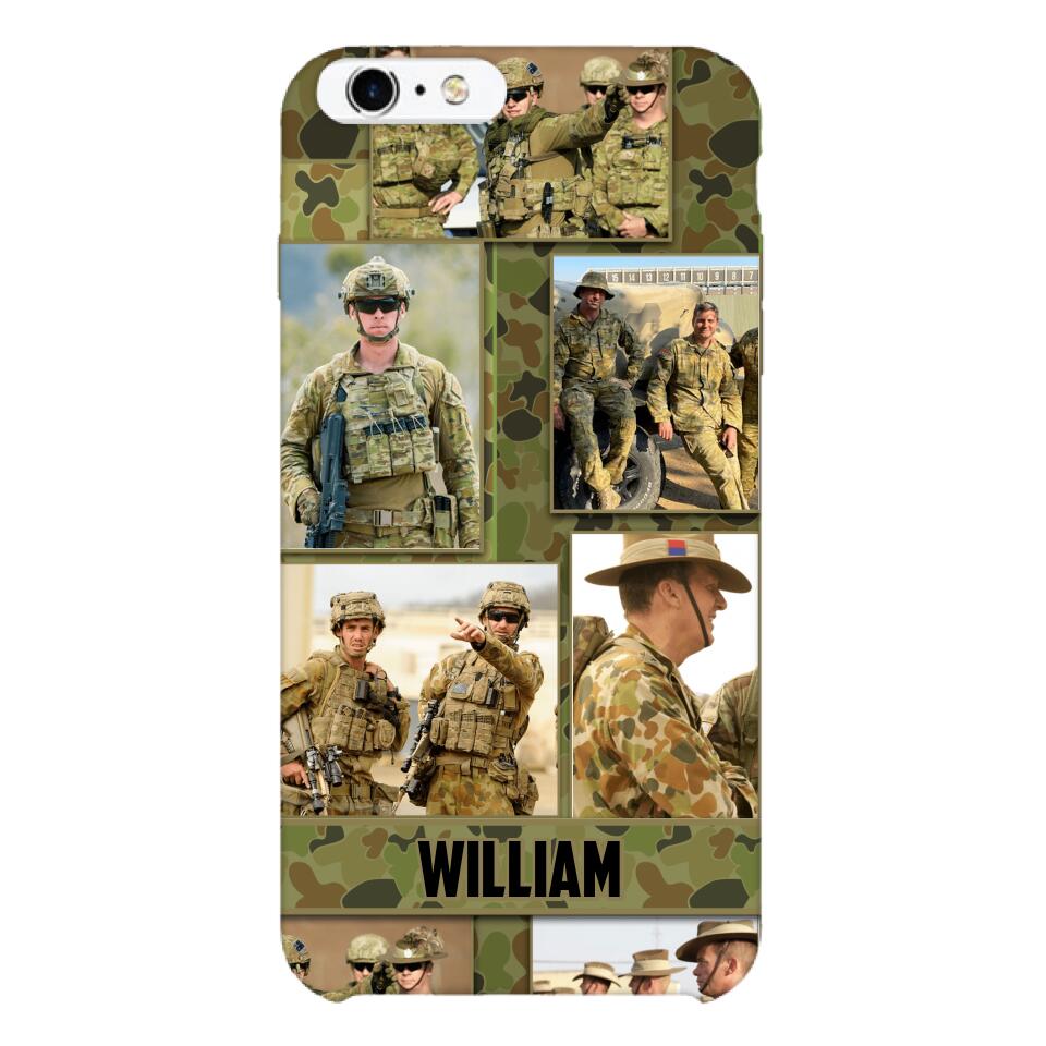 Personalized Australian Soldier Phone Case Printed 22MAY-HQ19