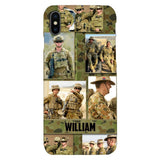 Personalized Australian Soldier Phone Case Printed 22MAY-HQ19
