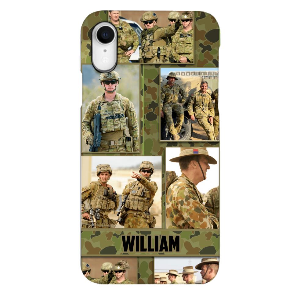 Personalized Australian Soldier Phone Case Printed 22MAY-HQ19