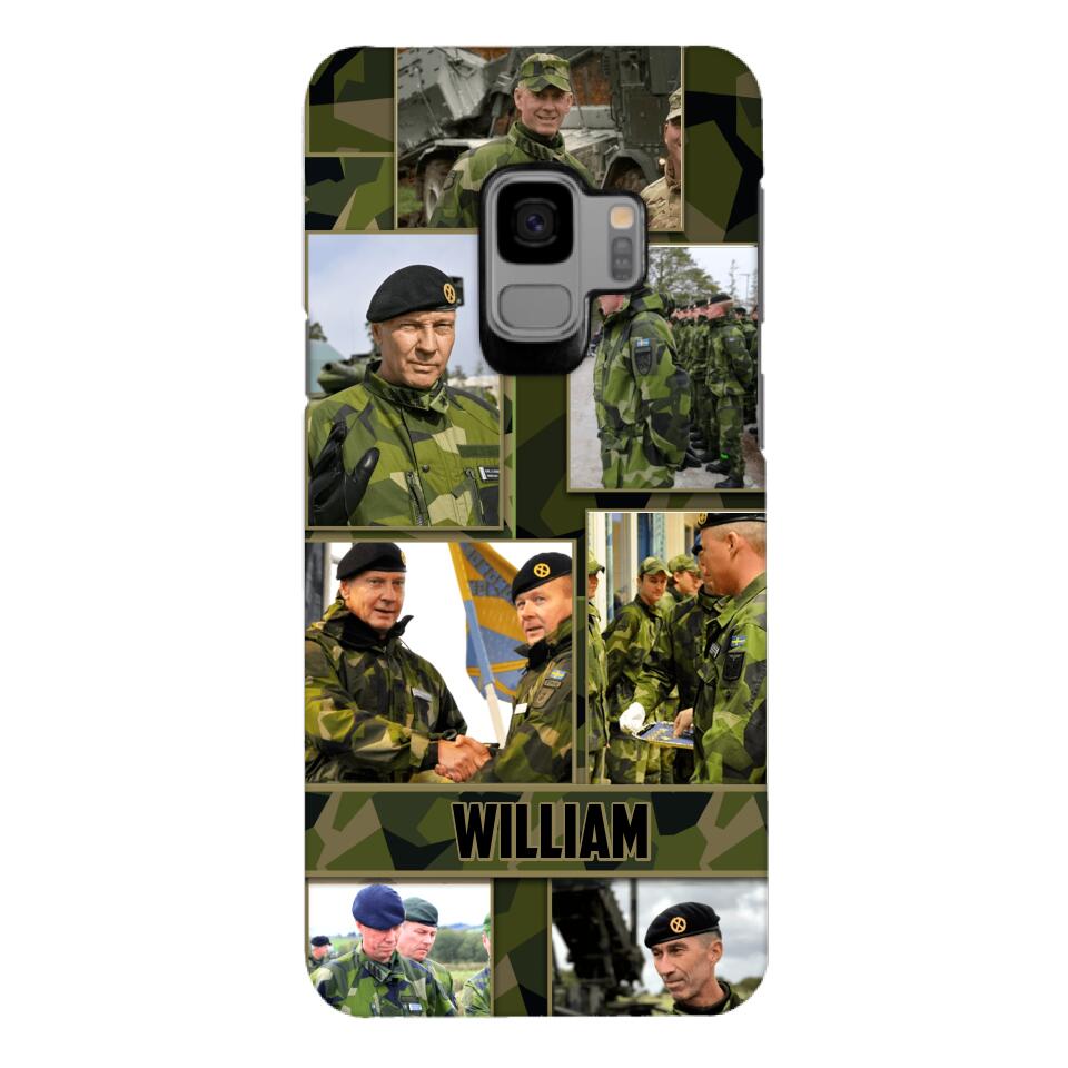 Personalized Swedish Soldier Phone Case Printed 22MAY-HQ19