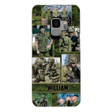 Personalized Canadian Soldier Phone Case Printed 22MAY-HQ19